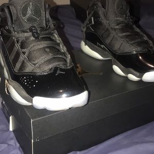 Jordan 6 rings (black ice)